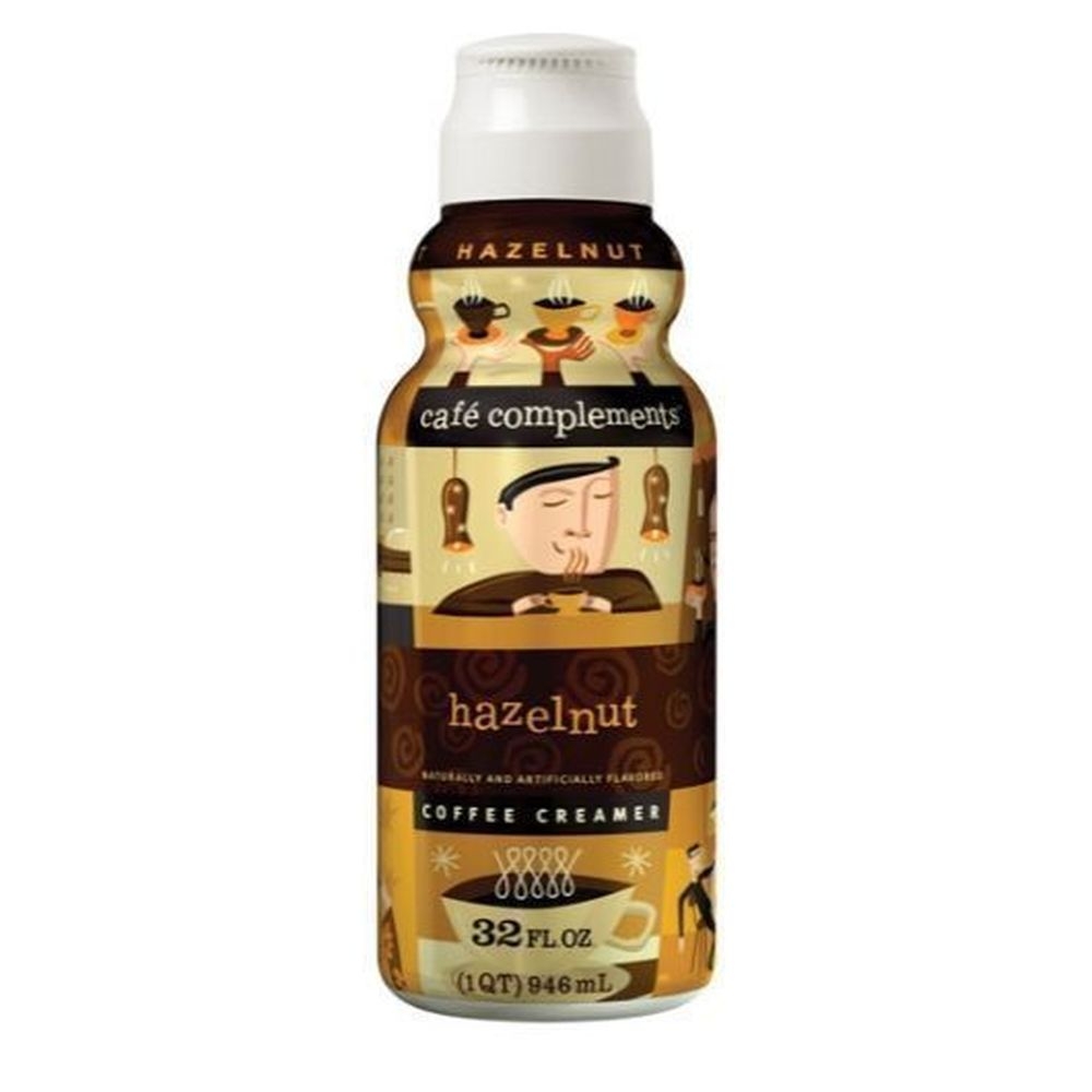 Cafe Complements Hazelnut Coffee Creamer, 32 Fluid Ounce -- 6 per case
