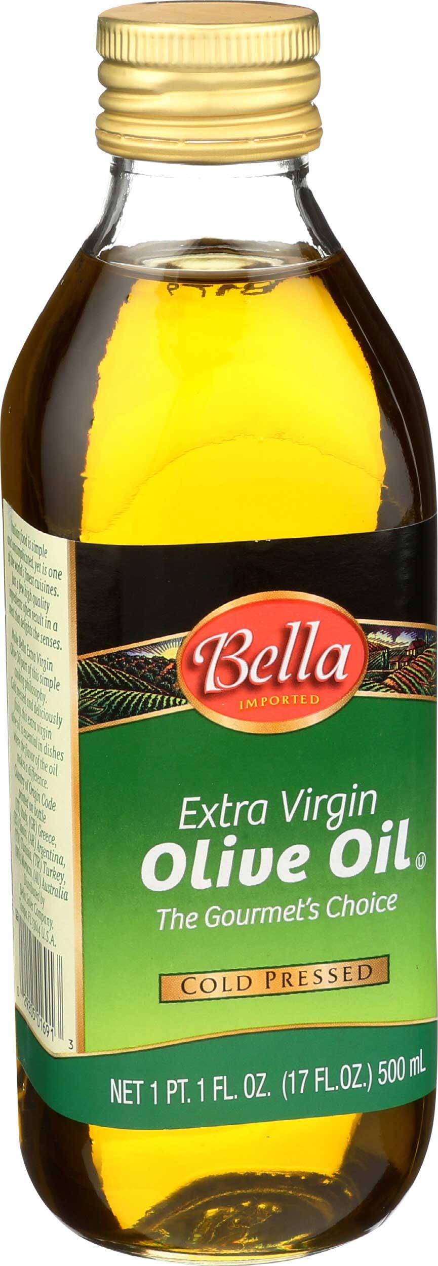 Bella Extra Virgin Olive Oil, 17 Ounce -- 8 per case