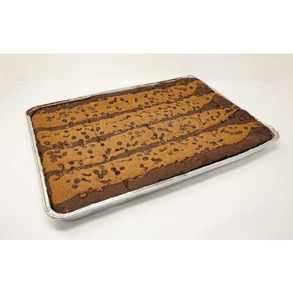 Love And Quiches Half Sheet 12 Cut Brookie, 10.6 Pound