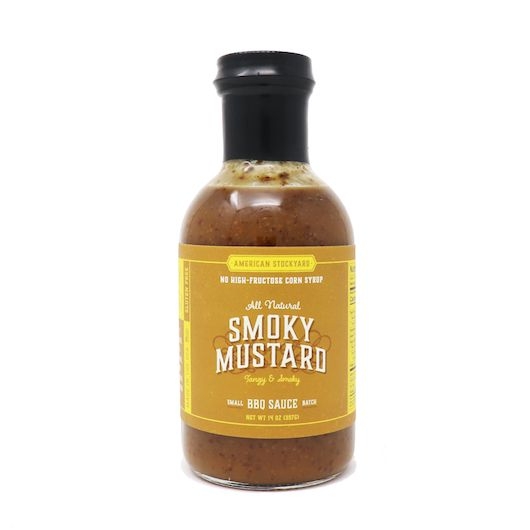 Spicin Foods Smoky Mustard Bbq Sauce, 81 Ounce Bottle