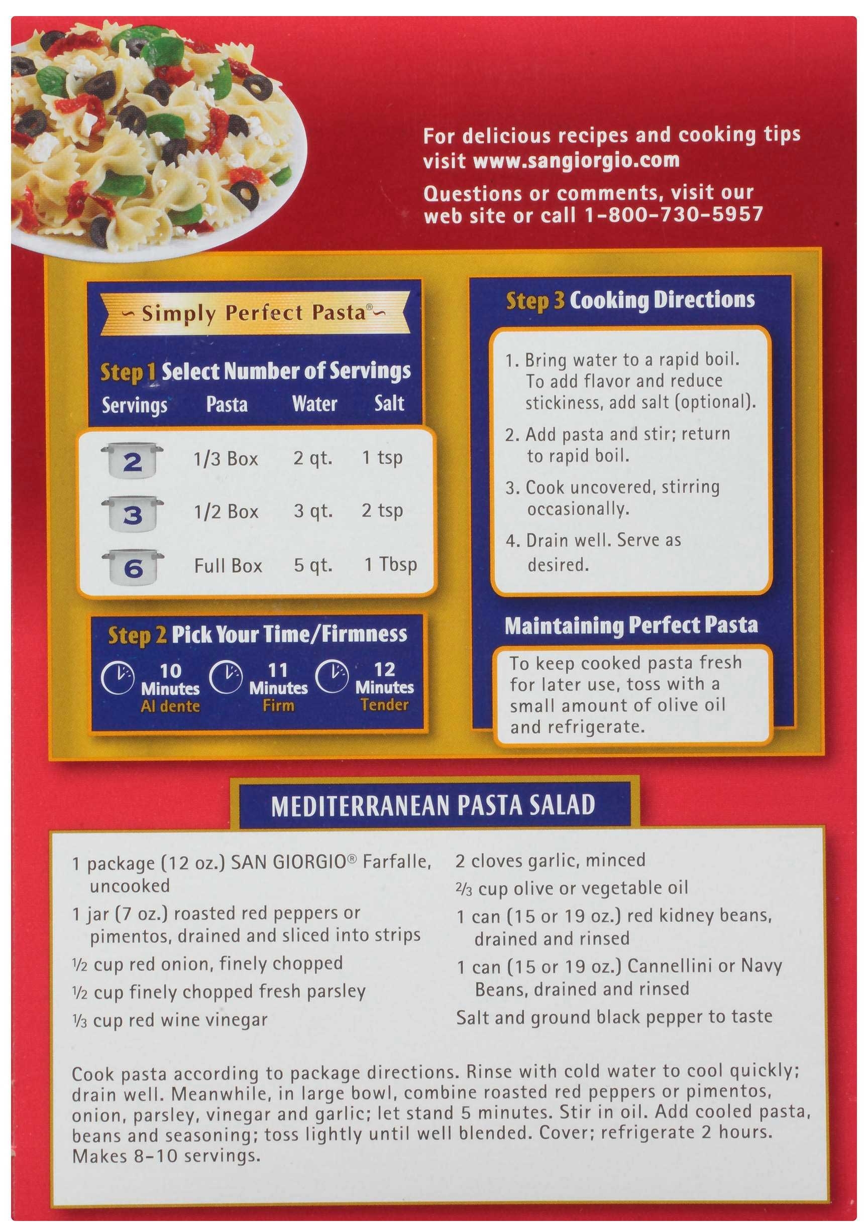 San Giorgio No 71 Farfalle, 12 Ounce -- 12 per case