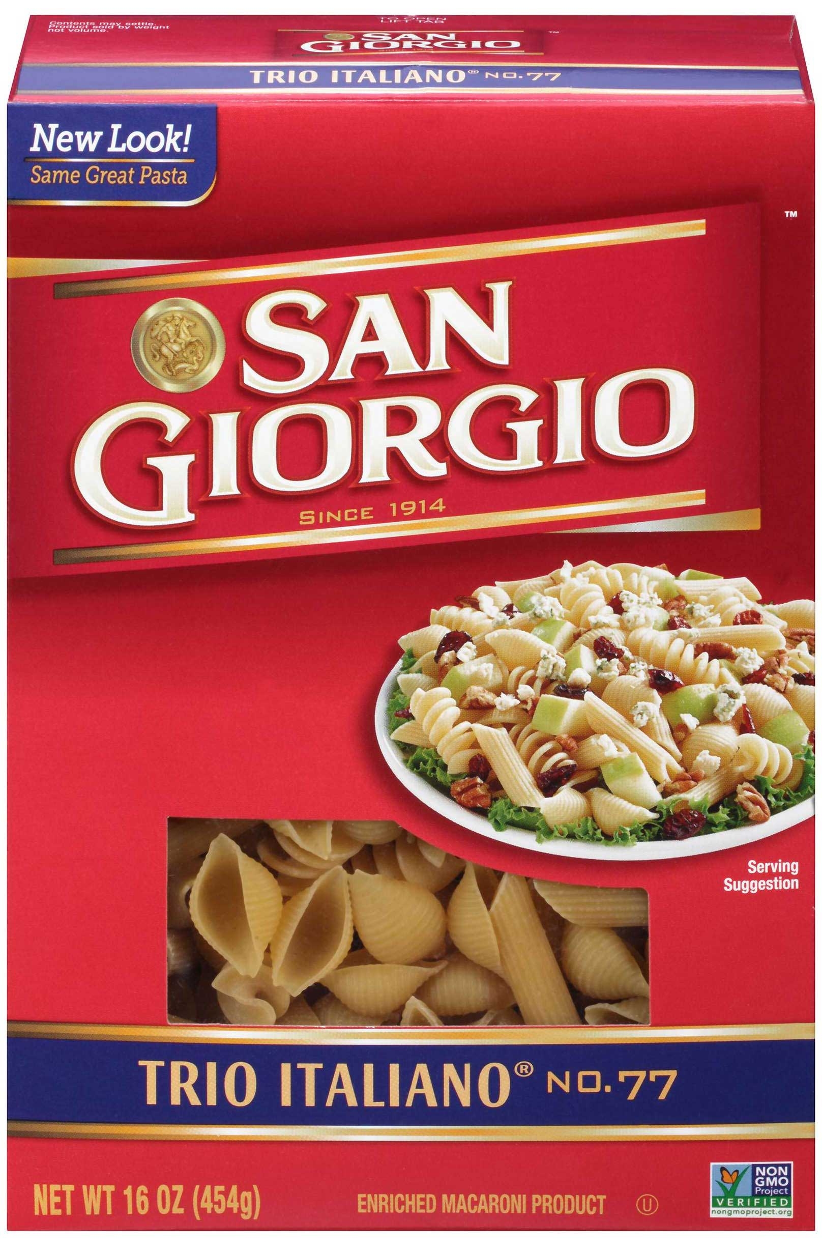 San Giorgio No 77 Trio Italiano, 16 Ounce -- 12 per case