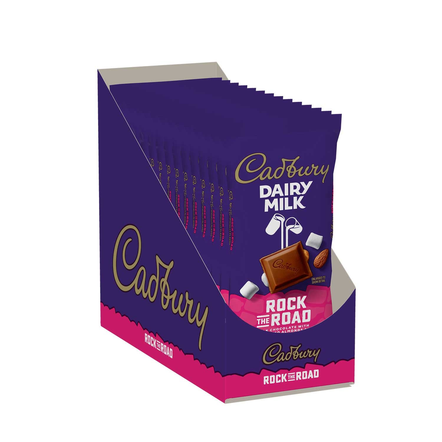 Cadbury Rock The Road X Large Dairy Milk Chocolate Bar, 3.5 Ounce -- 14 per case
