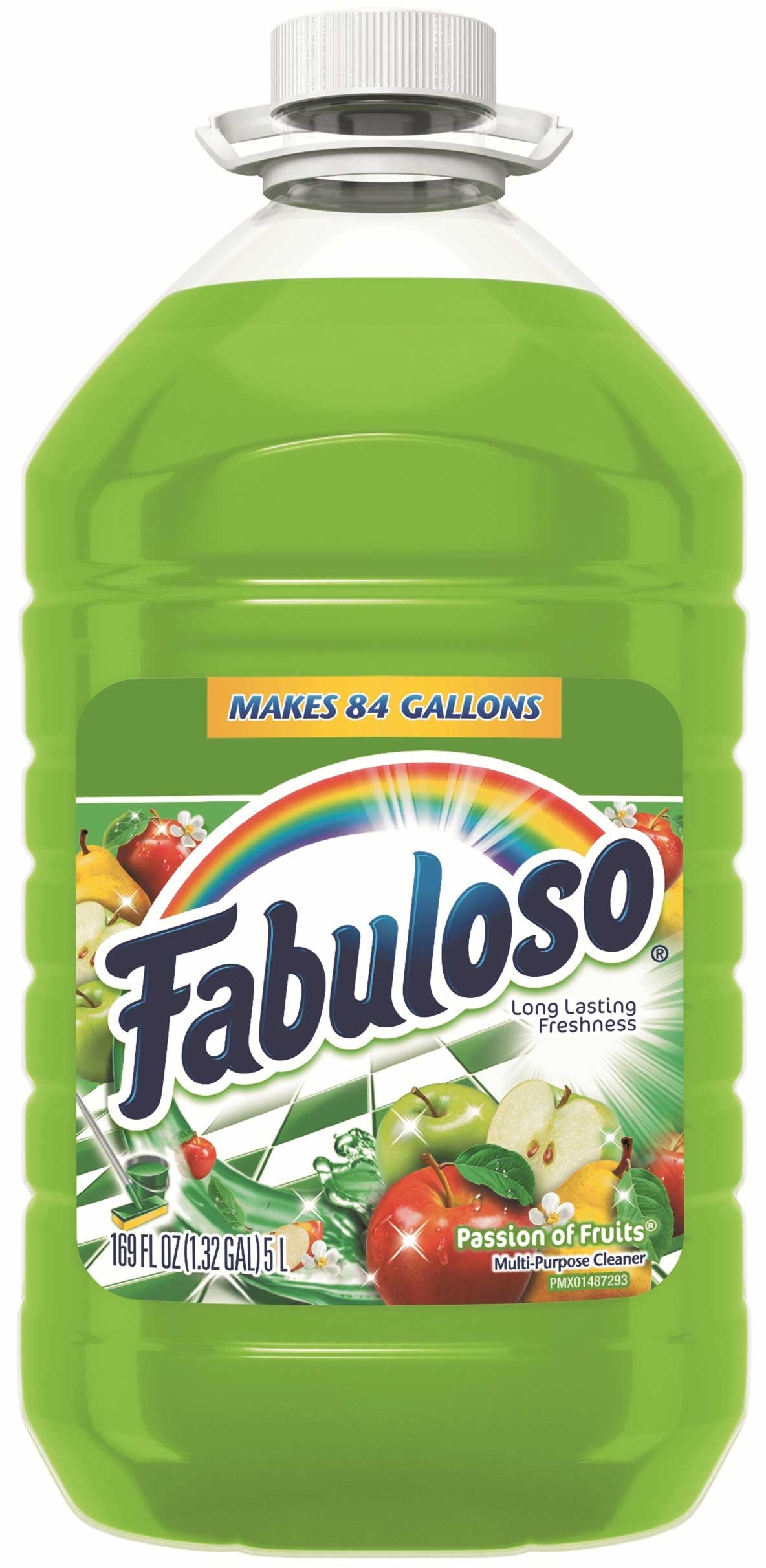 Fabuloso Passion Fruit Liquid Cleaner, 169 Fluid Ounce -- 3 per case
