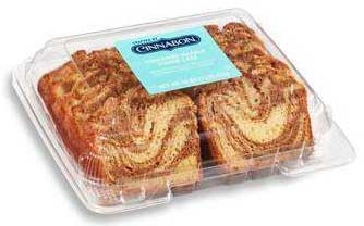 Brill Cinnabon Cinnamon Marble Sliced Pound Cake, 16 Ounce -- 12 per case
