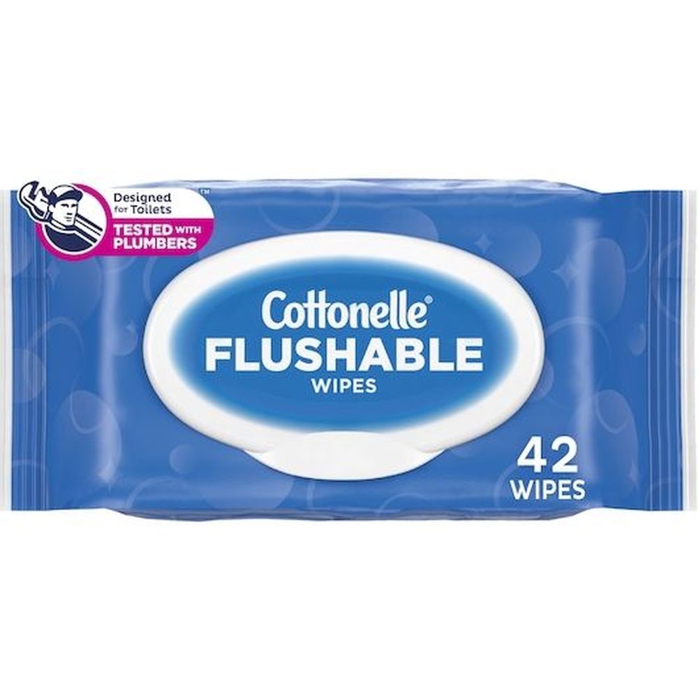 Cottonelle Fresh Care Flushable Wipes, 42 count -- 12 per case