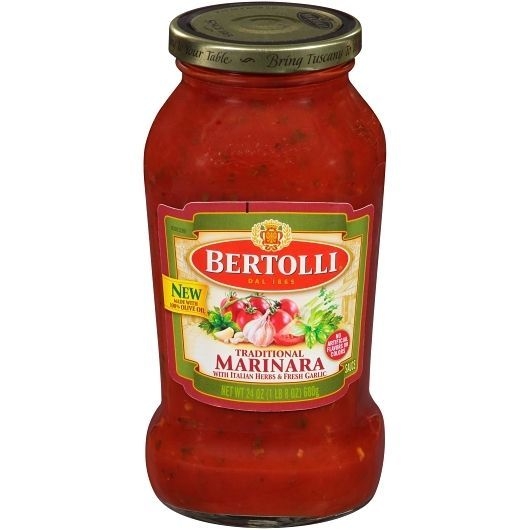 Bertolli Traditional Garlic and Herbs Marinara Sauce, 24 Ounce -- 6 per case