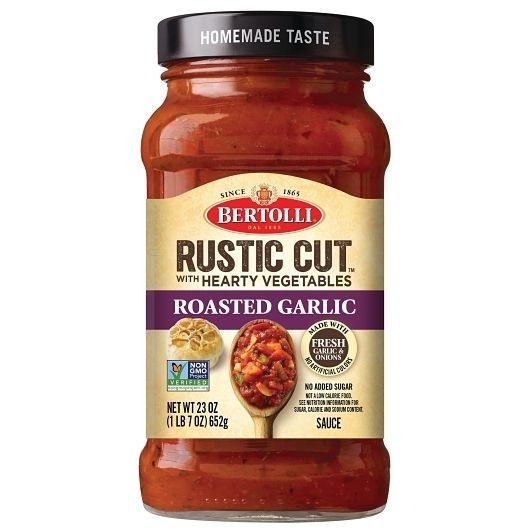 Bertolli Rustic Cut Roasted Garlic Sauce, 23 Ounce -- 6 per case