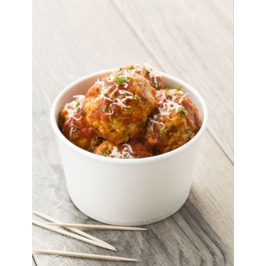 Cooked Perfect Italian Style Beef and Pork Meatballs, 80.03 Ounce -- 2 per case