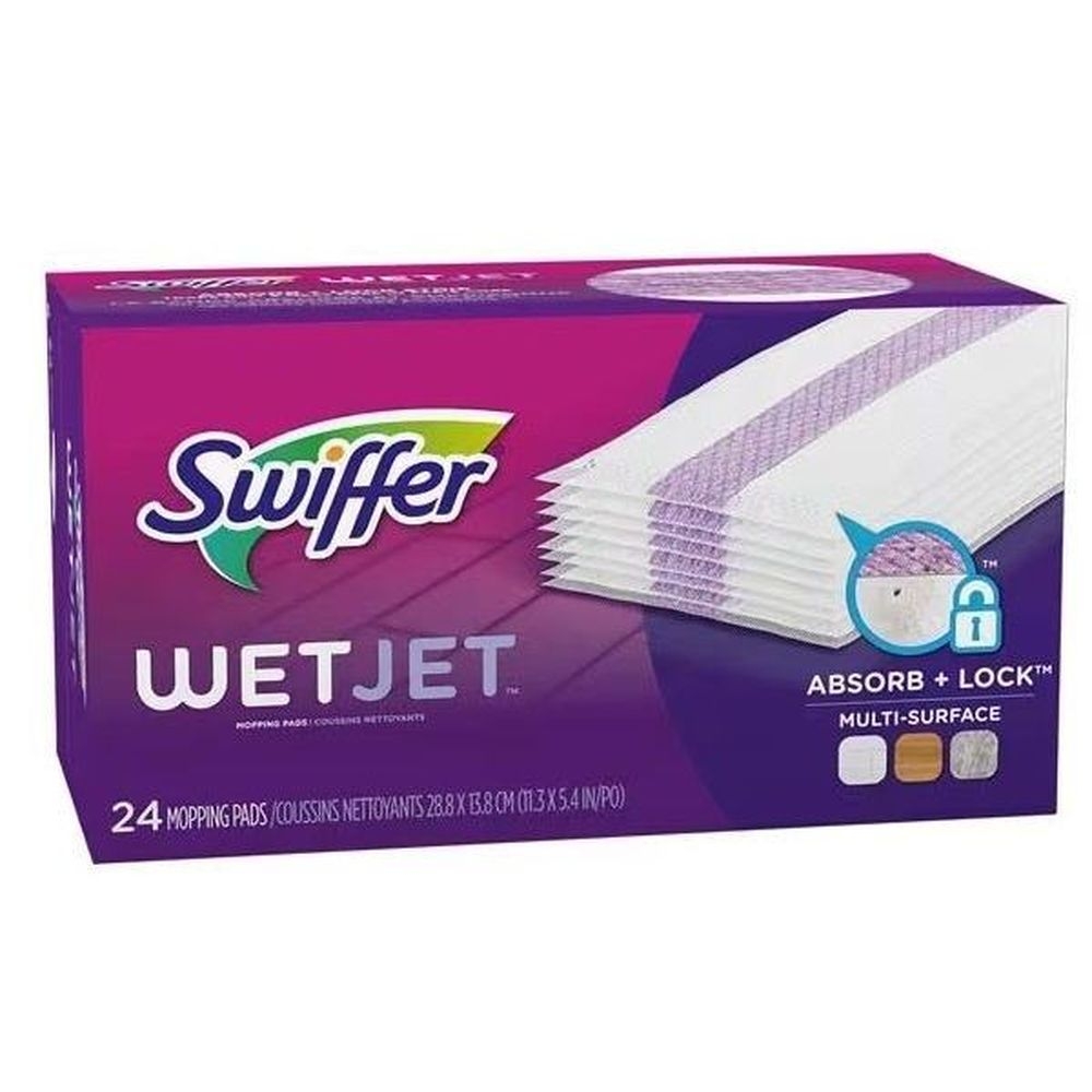 Swiffer WetJet Fresh Scent Spray Pad Refill, 24 count -- 4 per case