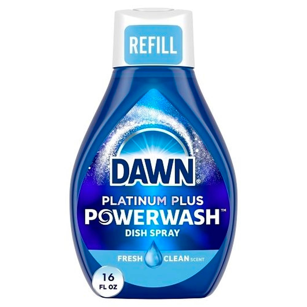 Dawn Platinum Powerwash Fresh Scent Dish Spray Refill, 16 Ounce -- 6 per case