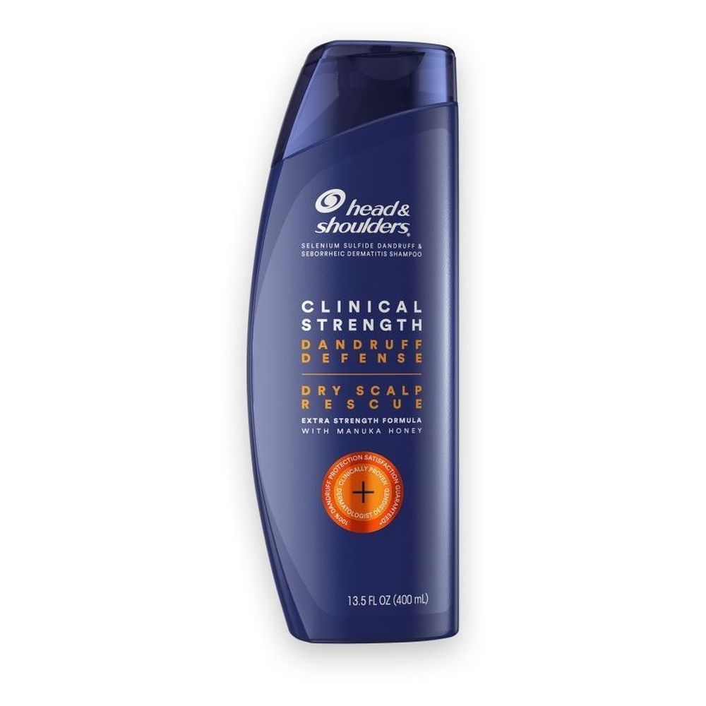 Head and Shoulders Clinical Strength Dry Scalp Rescue Shampoo, 13.5 Fluid Ounce -- 6 per case