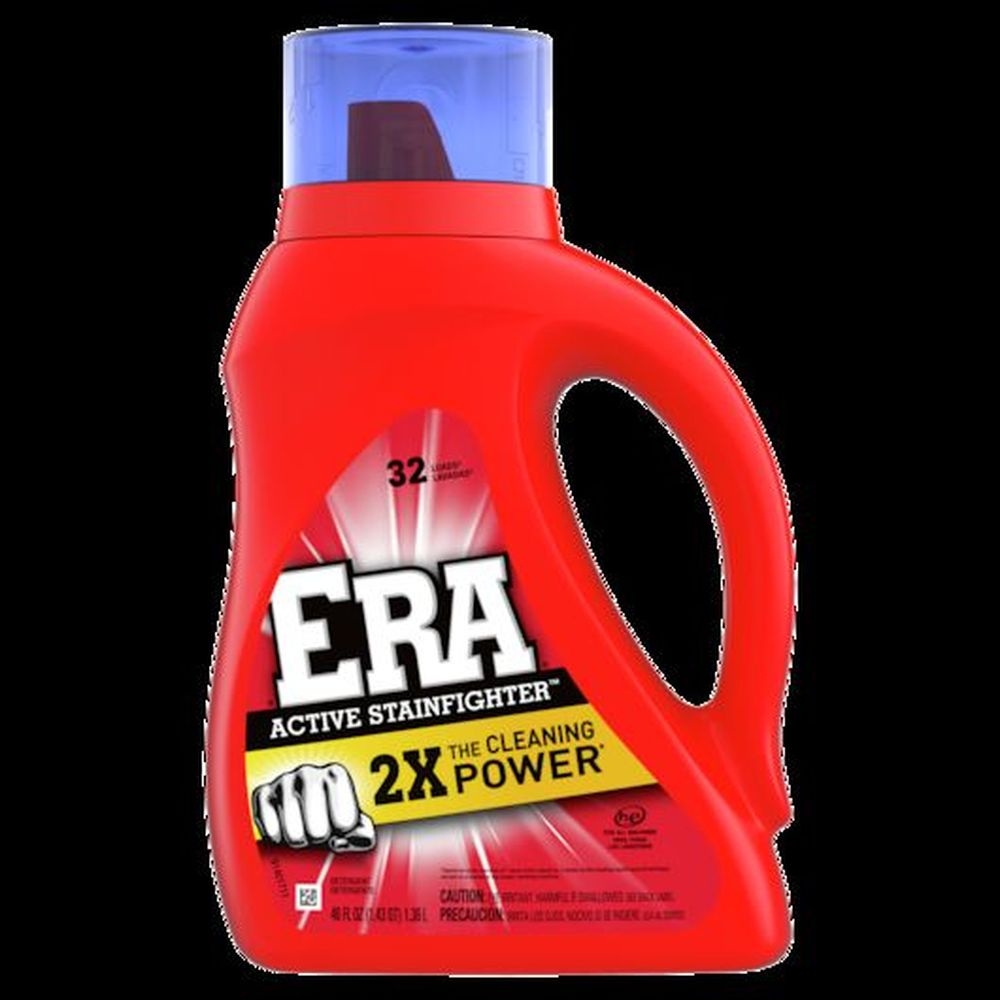 Era Liquid Double Strength Regular 32 Load Liquid Laundry Detergent, 46 Ounce -- 6 per case
