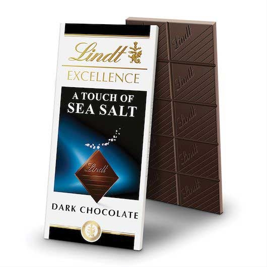 Excellence Sea Salt Chocolate Bar, 3.5 Ounce -- 144 per case