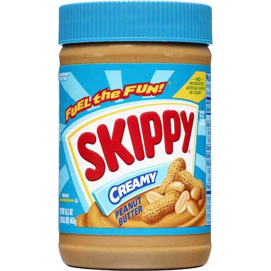 Skippy Creamy Peanut Butter, 16.3 Ounce -- 12 per case