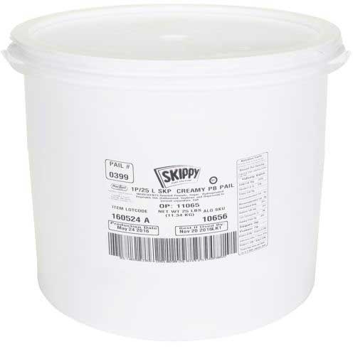 Skippy Creamy Peanut Butter Pail