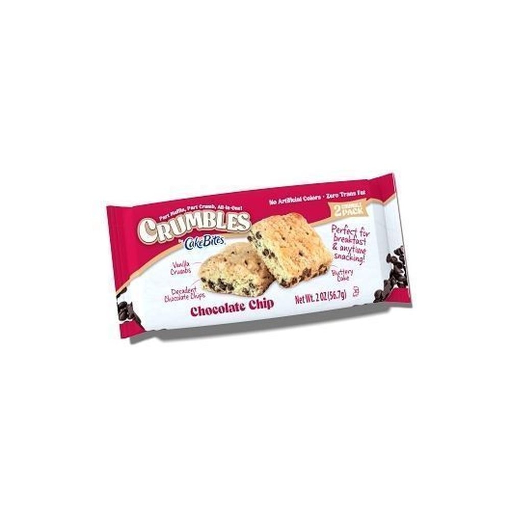 Crumbles By Cakebites - Chocolate Chip, 2 Ounce -- 108 per case
