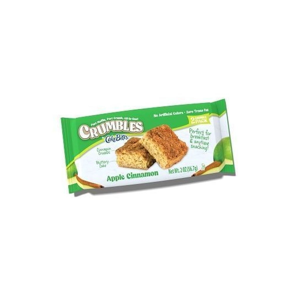 Crumbles By Cakebites - Apple Cinnamon, 2 Ounce -- 108 per case