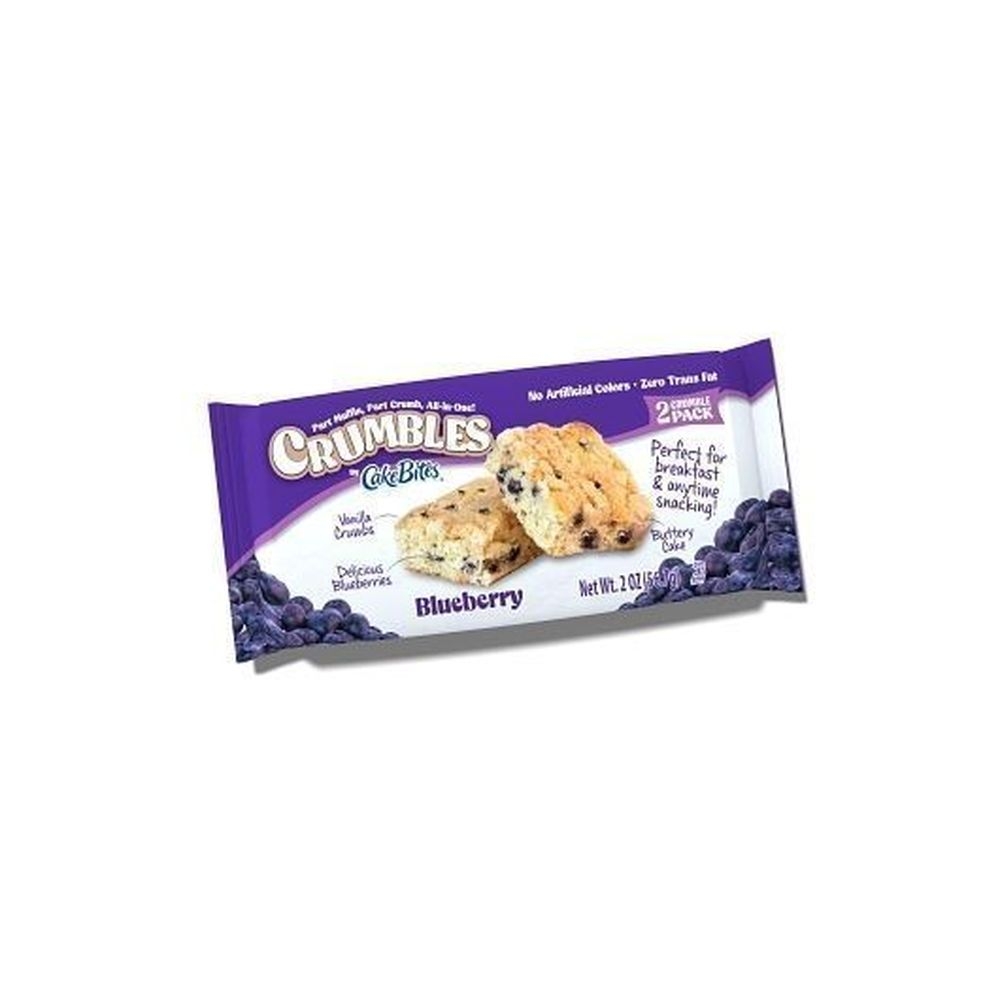 Crumbles By Cakebites - Blueberry, 2 Ounce -- 108 per case