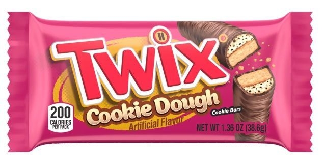 Twix Cookie Dough Candy Bar - Sharing Size, 2.72 Ounce -- 120 per case