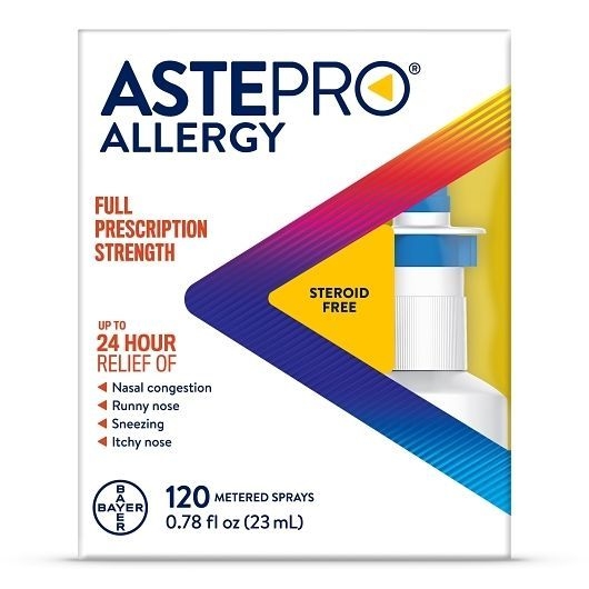 Astepro Adult Allergy Steroid Free Antihistamine Nasal Spray - Single Pack , 0.78 Fluid Ounce -- 24 per case