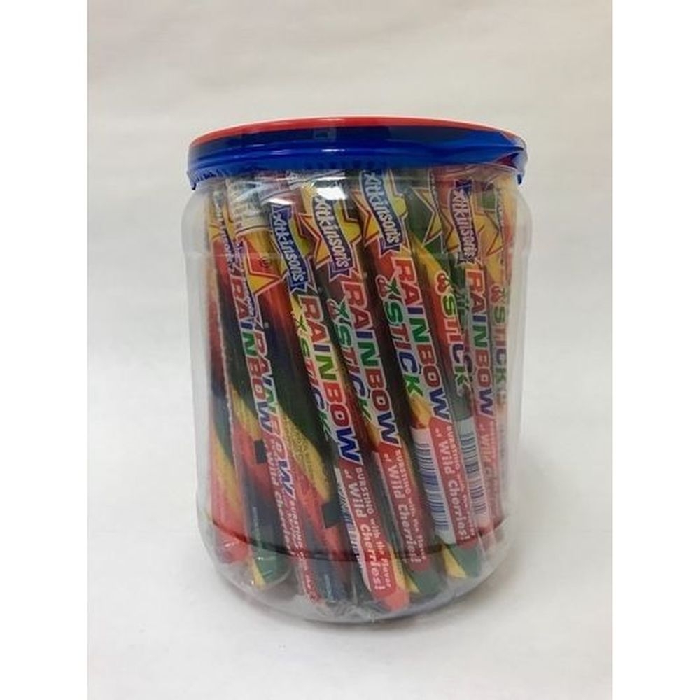 Atkinson Rainbow Stick Hard Candy, 0.7 Ounce -- 312 per case