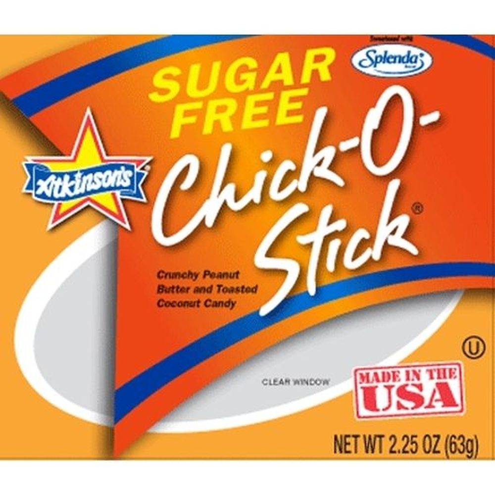 Chick O Stick Sugar Free Nugget Candy, 2.25 Ounce -- 12 per case