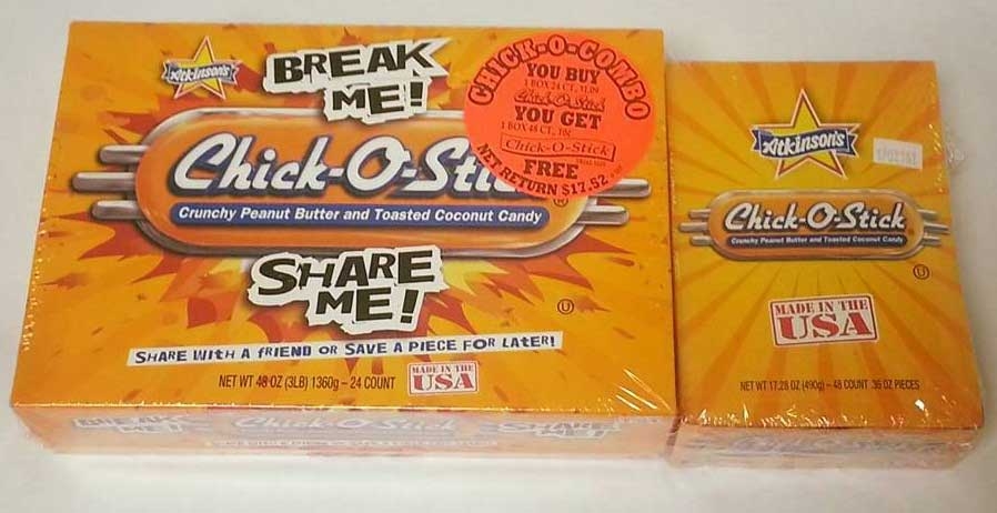 Chick-O-Stick Candy - Combo -- 288 per case