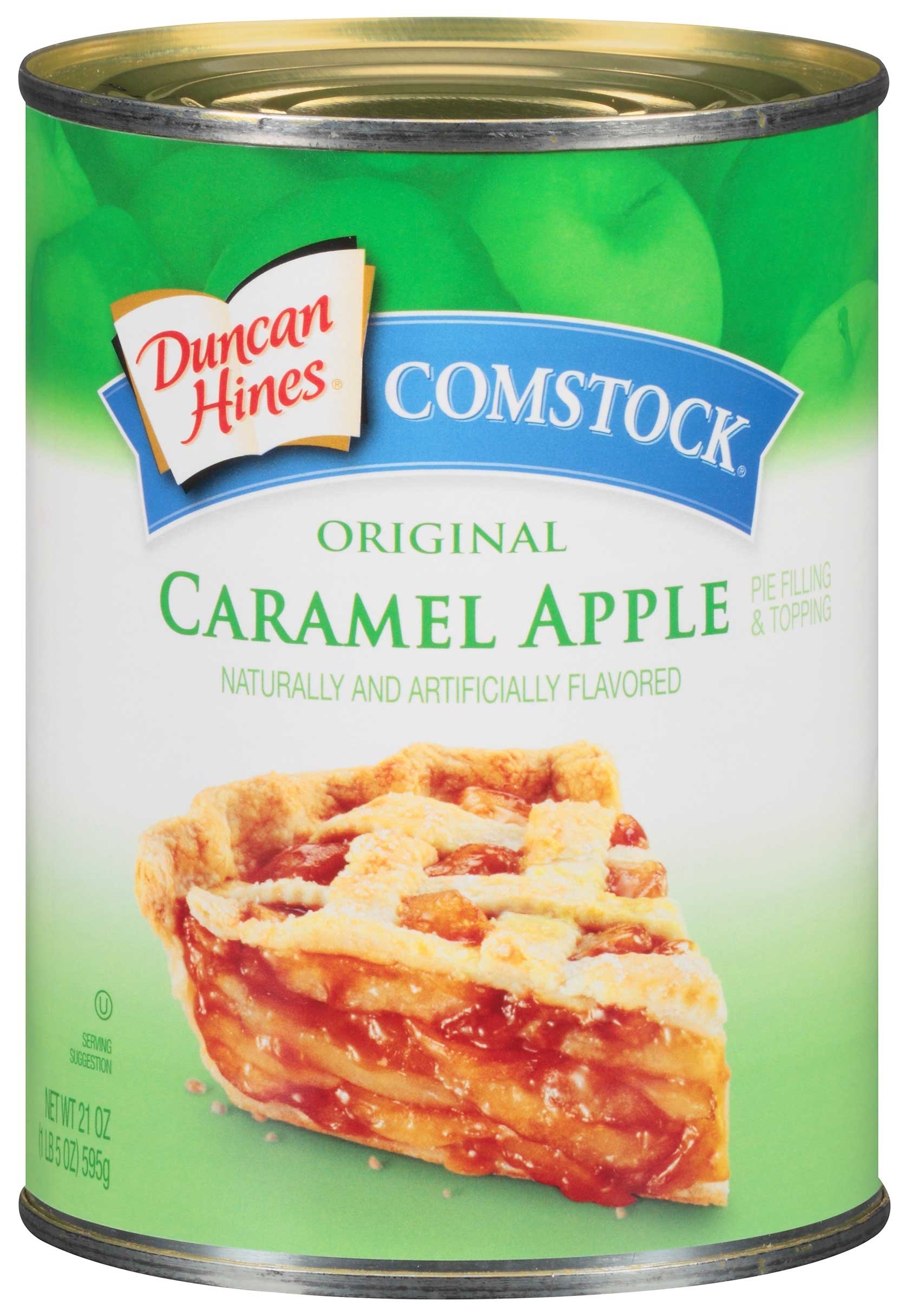 Birds Eye Foods Comstock Caramel Apple Pie Filling, 21 Ounce -- 12 per case