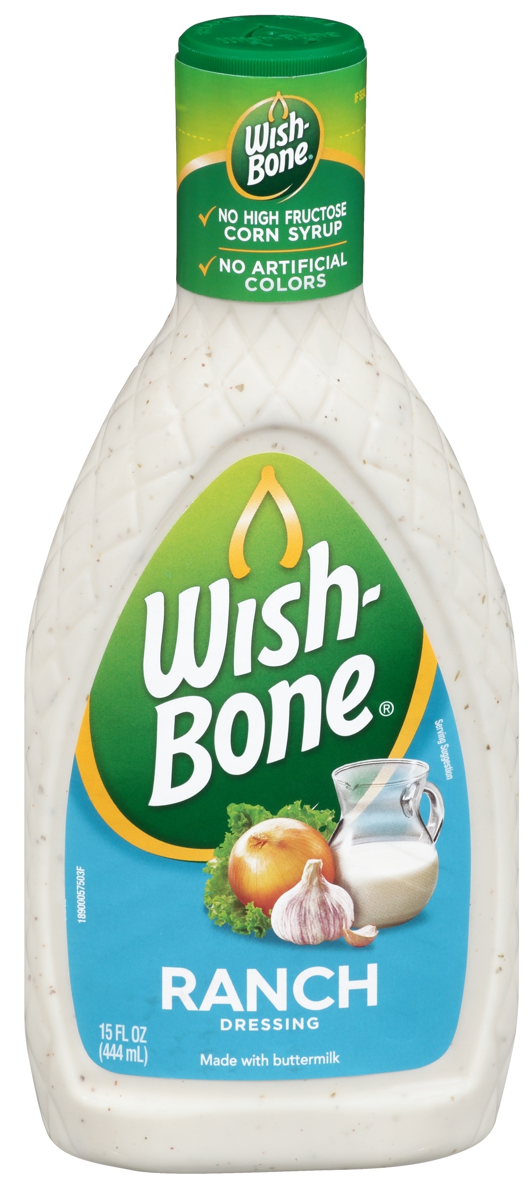 Wish Bone Ranch Dressing, 15 Fluid Ounce -- 6 per case.