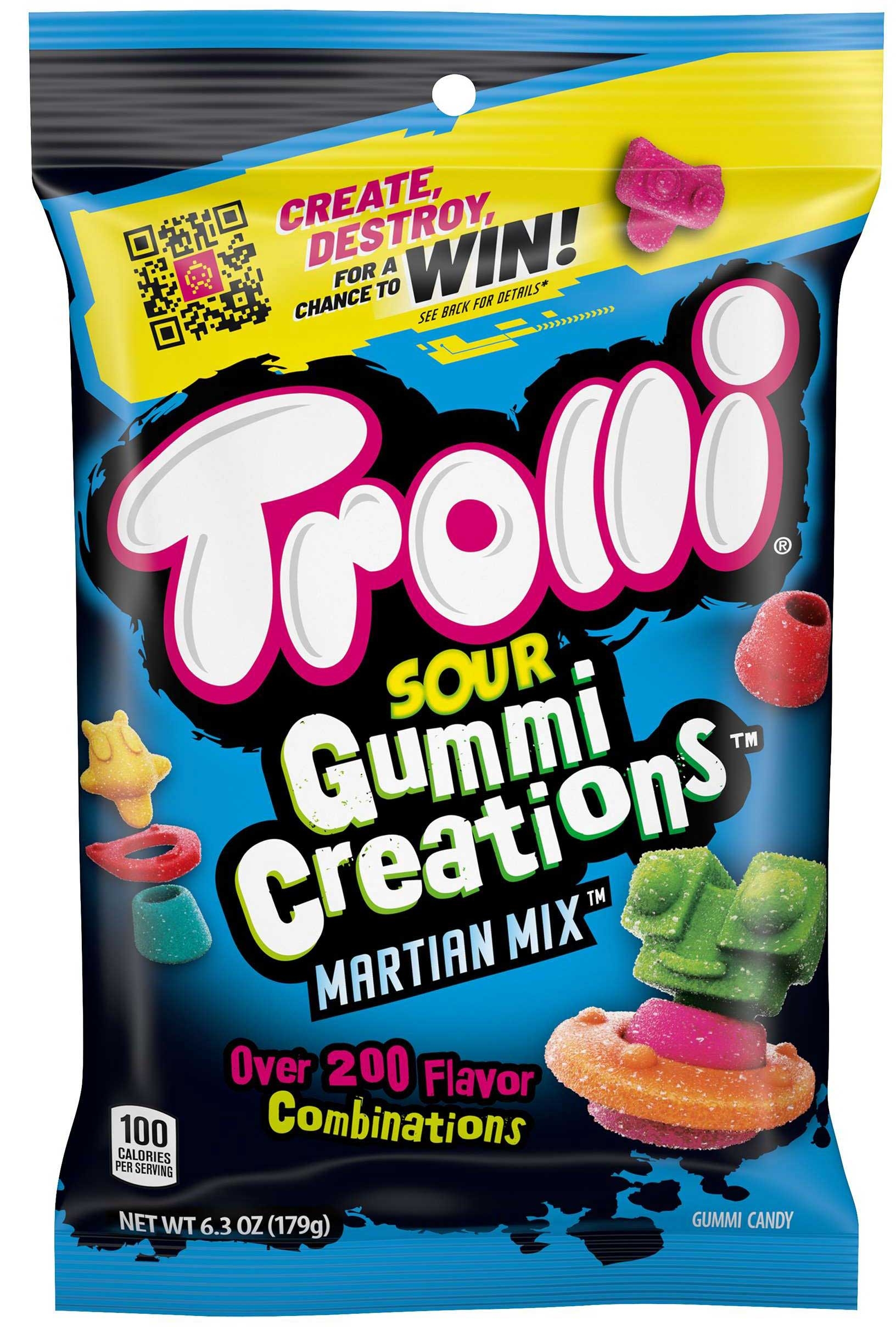 Trolli Sour Gummi Creations Gummi Candy, 6.3 Ounce -- 8 per case