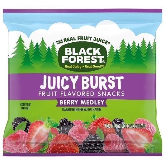 Black Forest Berry Medley Juicy Burst Fruit Flavored Snacks, 32 Ounce -- 6 per case