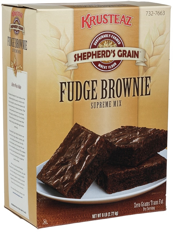 Continental Mills Krusteaz Deluxe Brownie Mix, 96 Ounce -- 6 per case