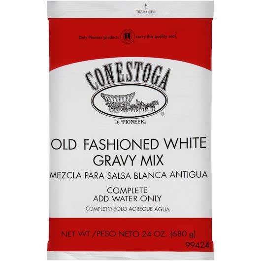 Conestoga Old Fashioned White Gravy Mix, 24 Ounce -- 6 per case