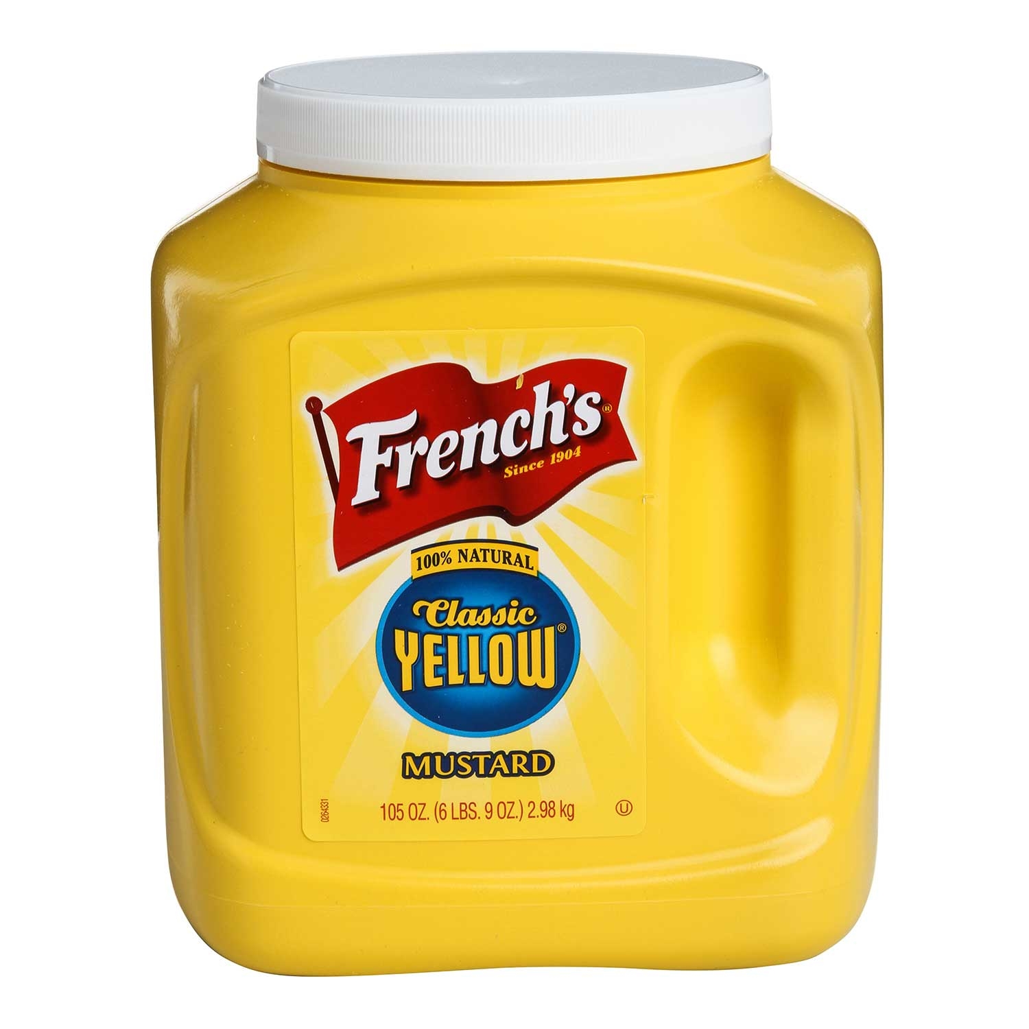 Frenchs Yellow Mustard, 105 Ounce -- 4 per case.