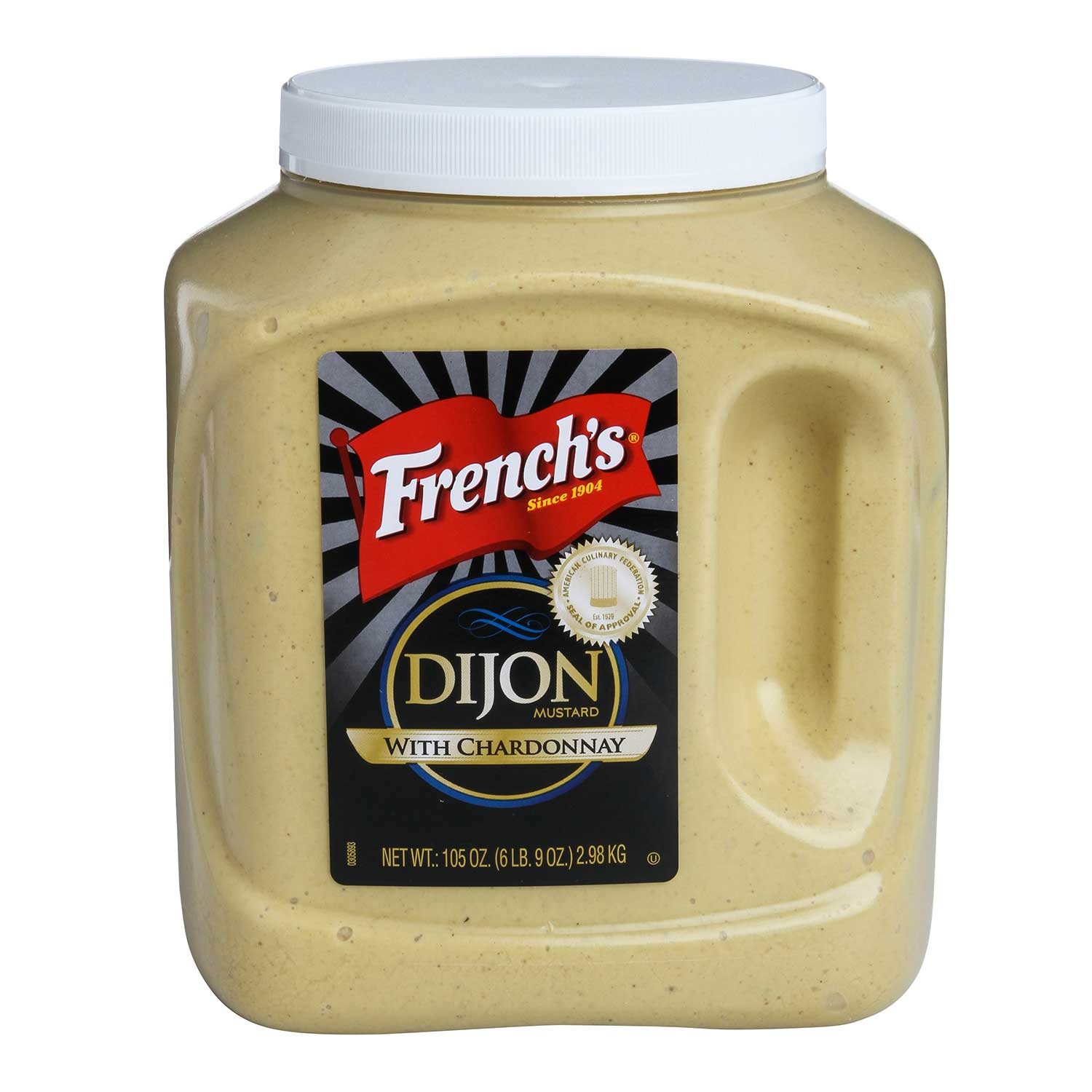 Frenchs Dijon Mustard, 105 Ounce -- 2 per case.