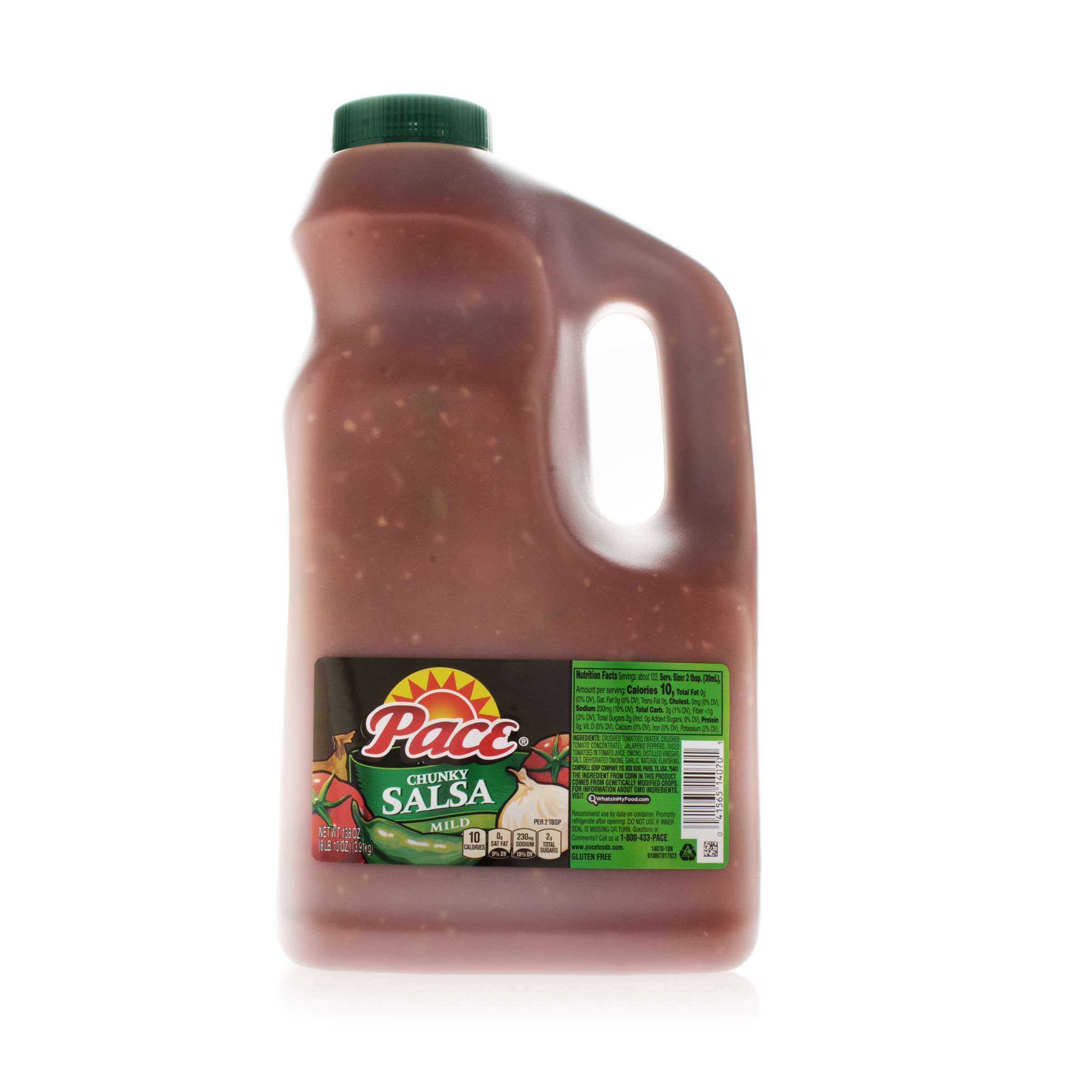 Pace Chunky Mild Mexican Style Salsa, 138 Ounce -- 4 per case