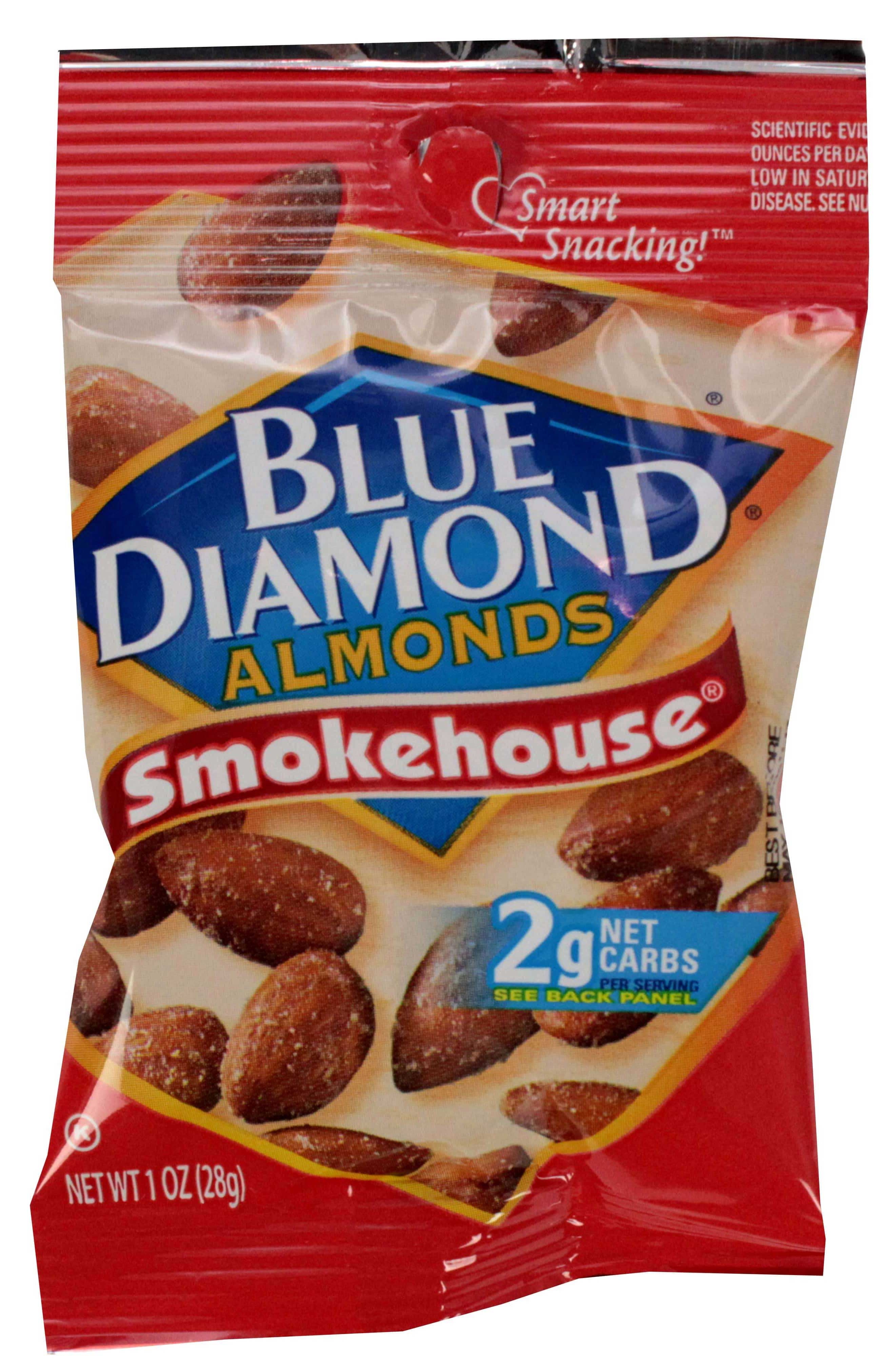 Blue Diamond Smokehouse Almonds, 1 Ounce -- 72 per case