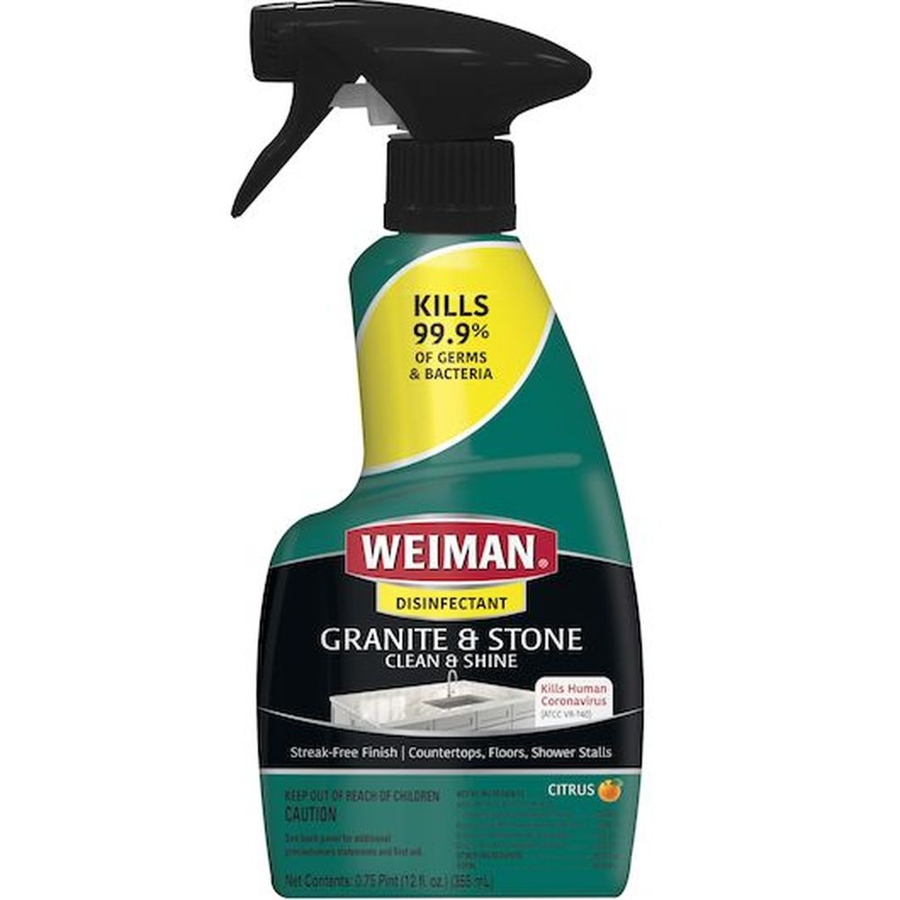Weiman Granite Clean and Polish Trigger, 12 Fluid Ounce -- 6 per case