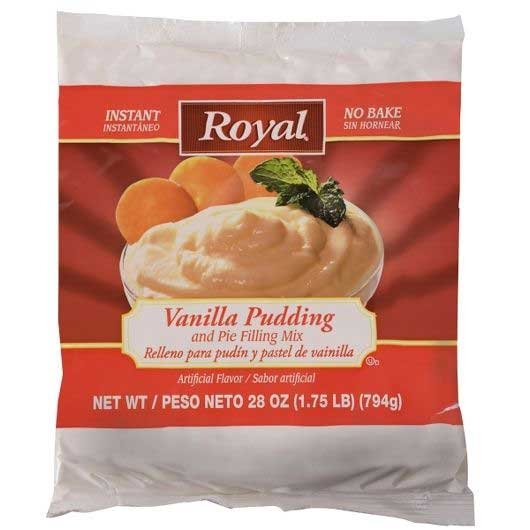 Royal Vanilla Pudding and Pie Filling Mix, 28 Ounce -- 12 per case