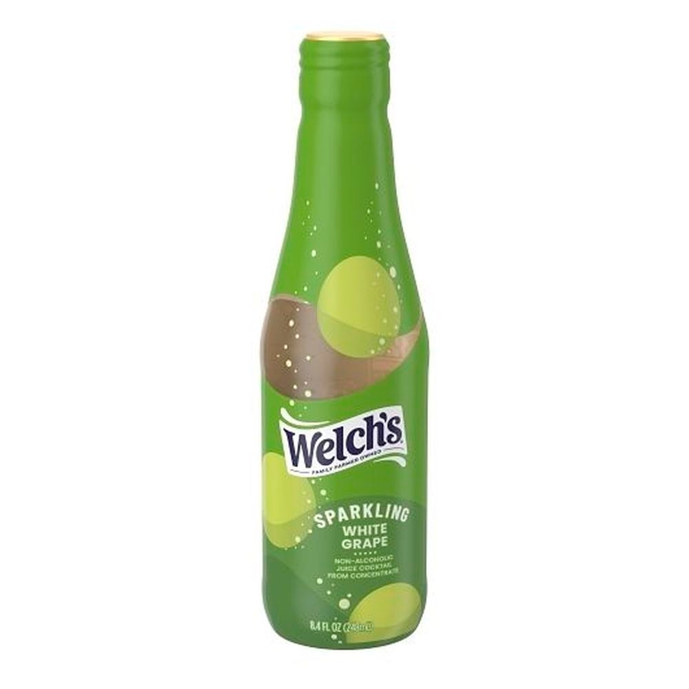 Welchs Sparkling White Grape Juice, 8.4 Fluid Ounce - 12 per case