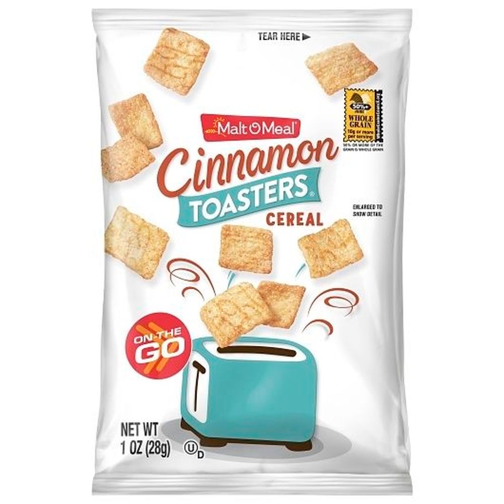 Malt O Meal Cinnamon Toasters Cereal, 1 Ounce -- 96 per case