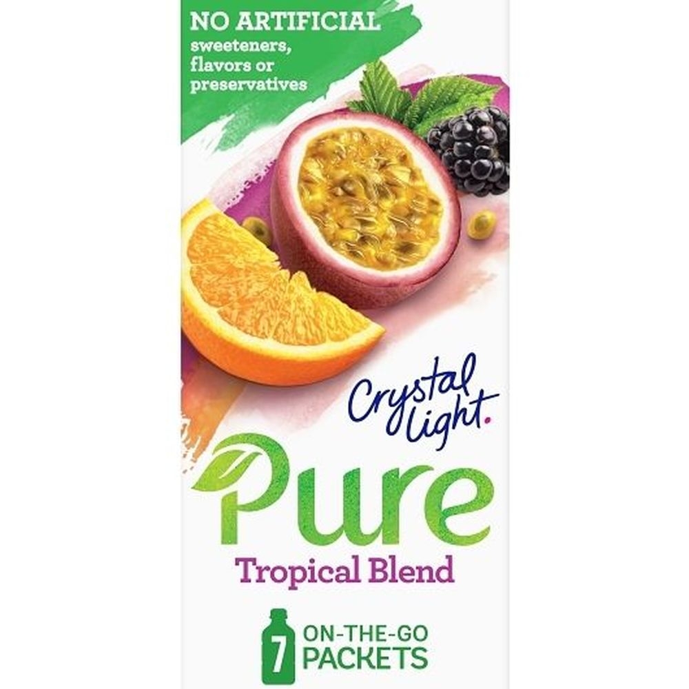 Crystal Light Tropical Blend Drink Mix, 0.14 Ounce -- 84 per case