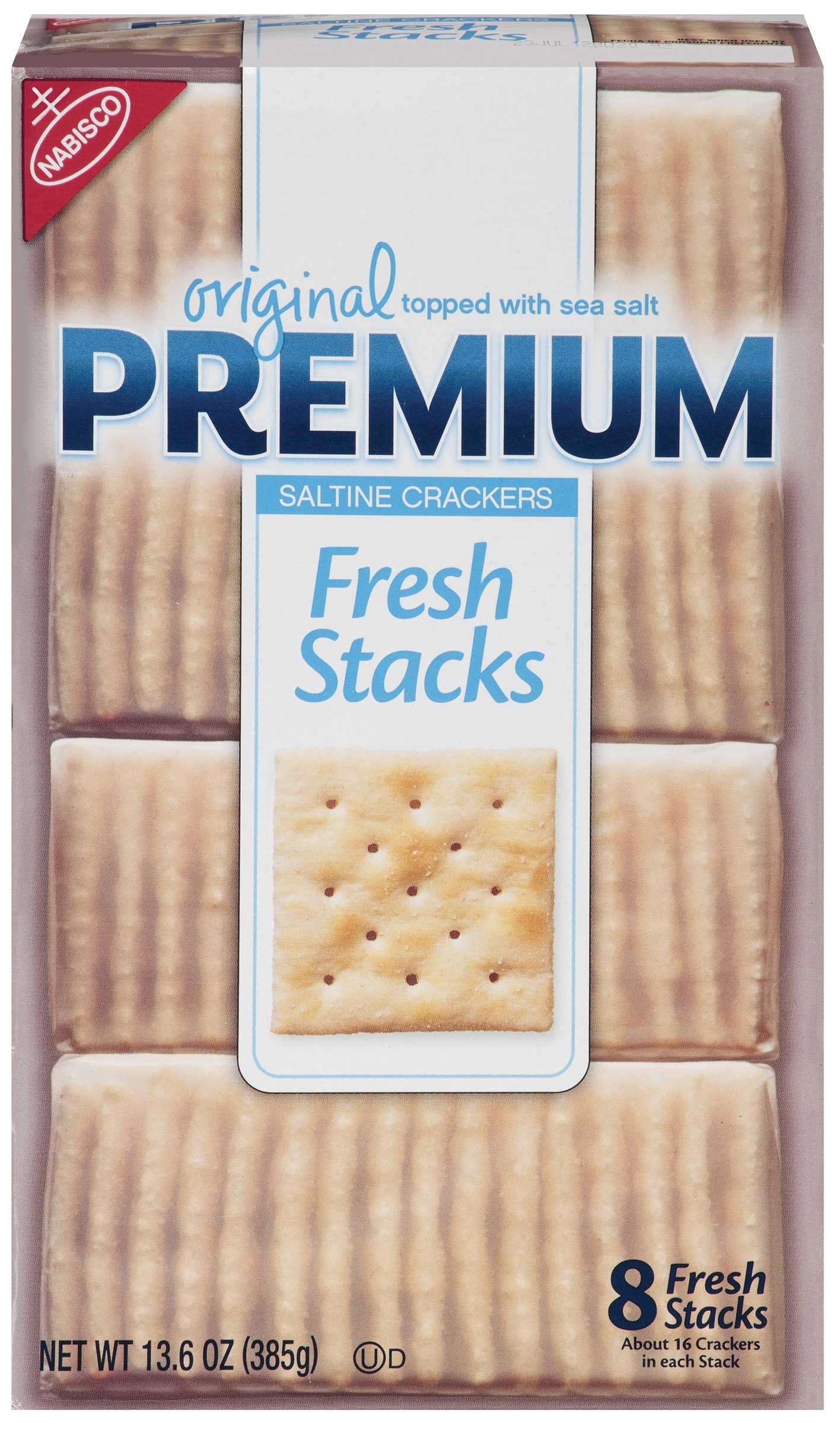 Nabisco Original Premium Fresh Stacks Saltine Cracker, 13.6 Ounce -- 6 per case