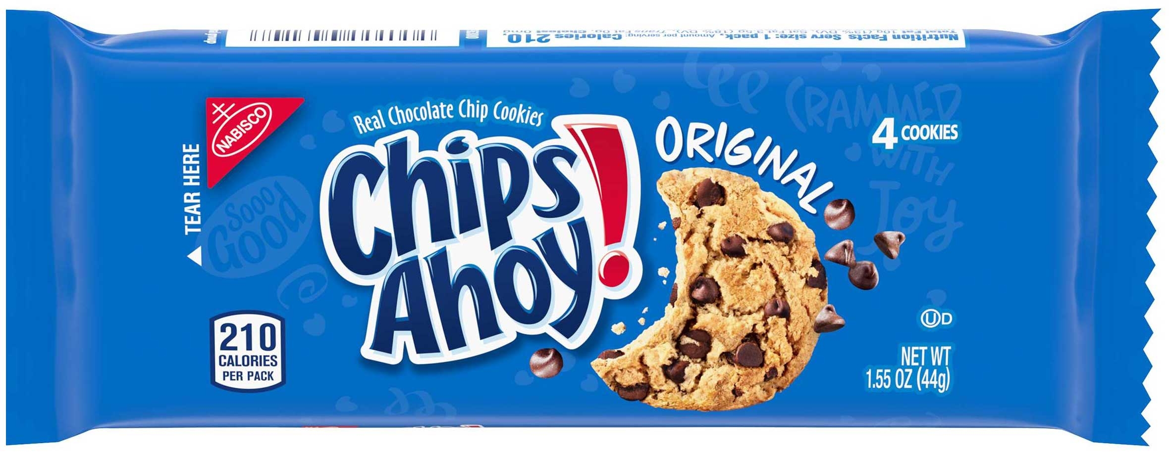 Chips Ahoy Single Serve Soft and Chewy Cookies, 1.55 Ounce -- 48 per case