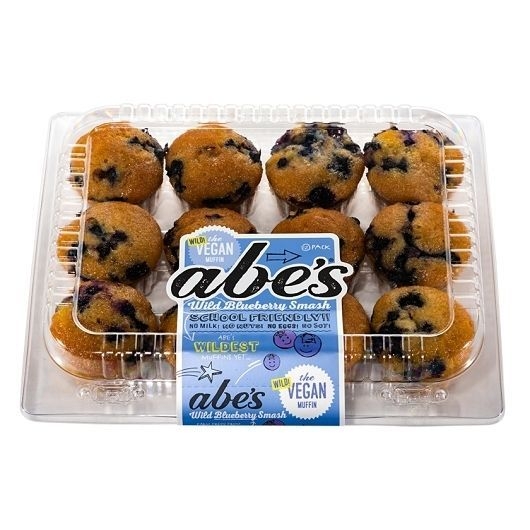 Abes Vegan Blueberry Muffin, 10 Ounce -- 12 per case