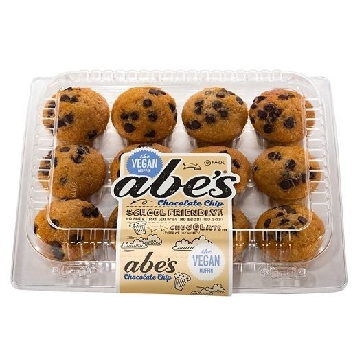 Abes Vegan Chocolate Chip Mini Muffin, 10 Ounce -- 12 per case