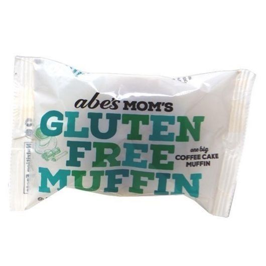 Abes Moms Gluten Free Coffee Cake Muffin, 3.7 Ounce -- 22 per case