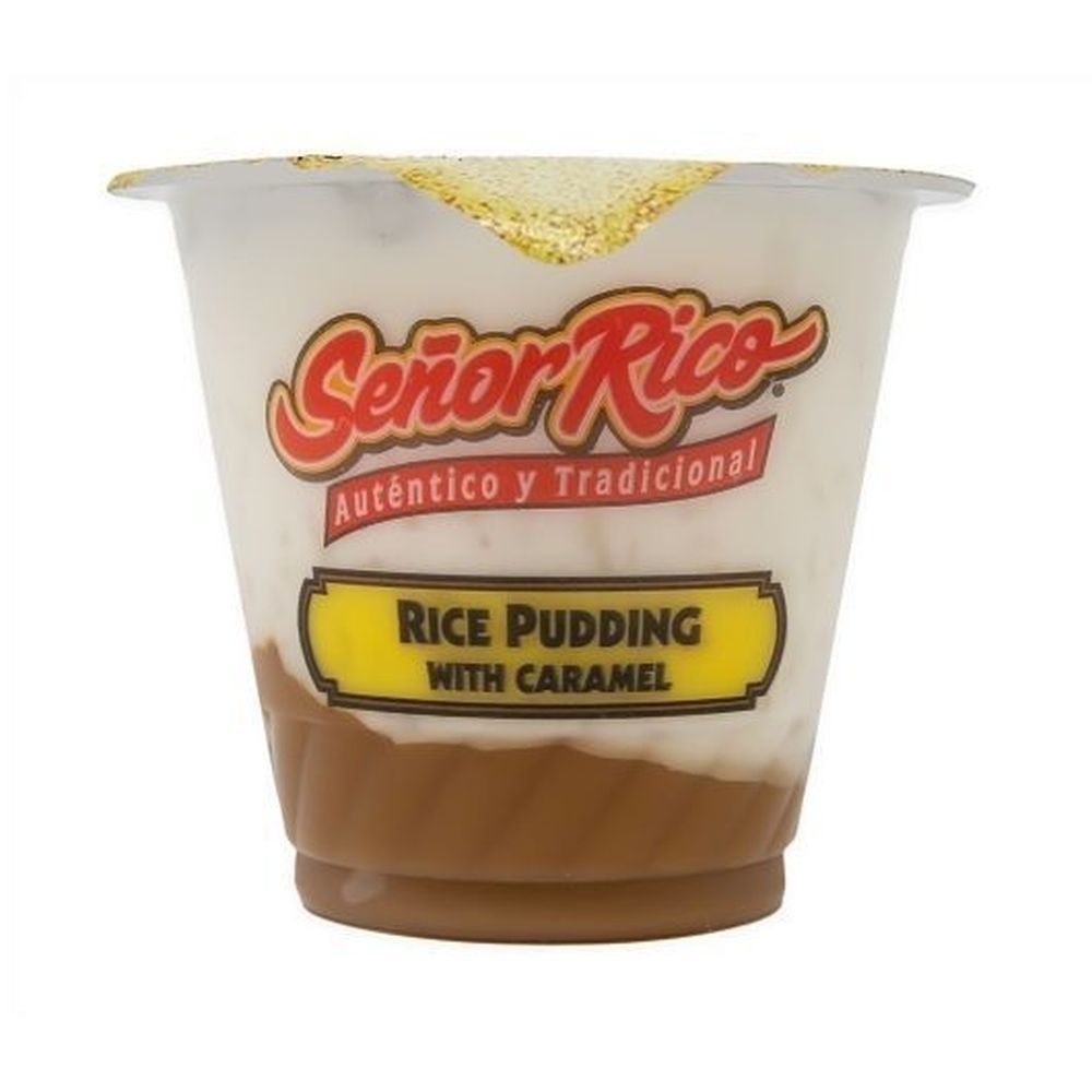 Senor Rico Rice Pudding with Caramel, 8 Ounce -- 6 per case