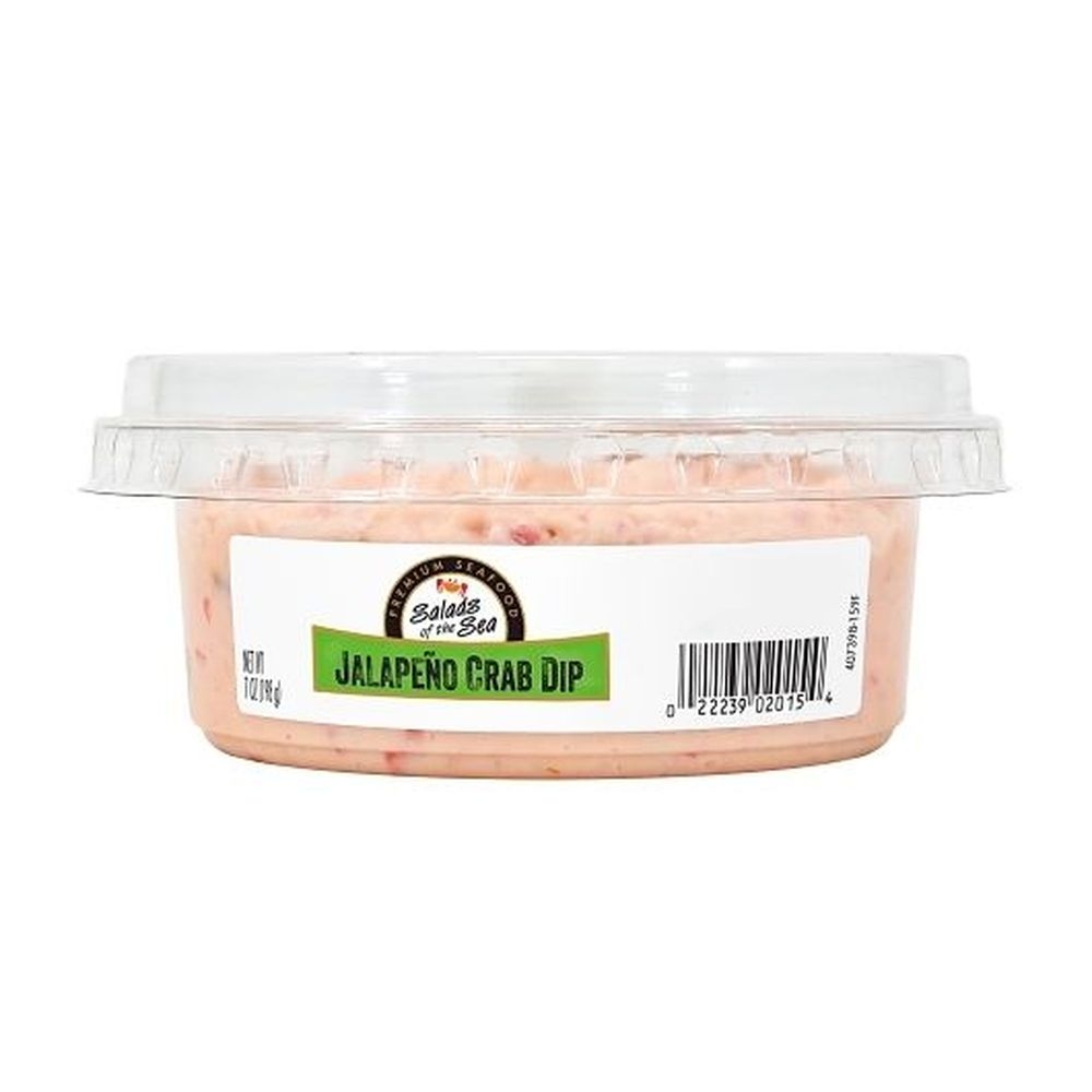 Salads Of The Sea Seafood and Jalapeno Crab Dip, 7 Ounce -- 6 per case